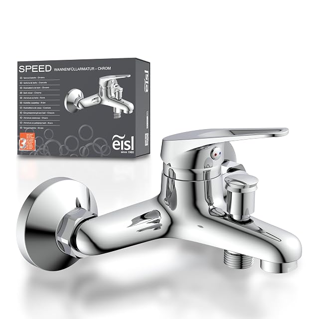 EISL SPEED chrome single-lever bath mixer