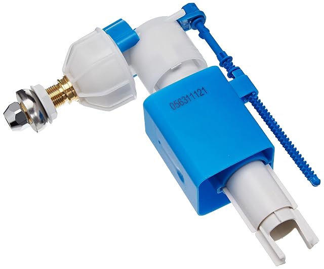JOMO Lokus-Pokus universal cistern fill valve in white and blue