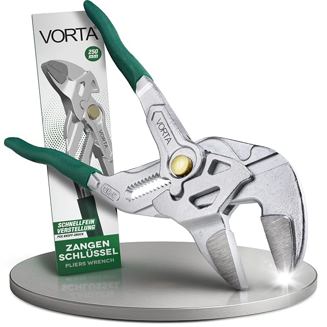 VORTA 250 mm pliers wrench with a 52 mm jaw capacity