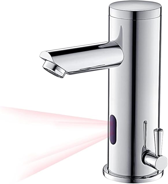 Auralum electronic infrared sensor basin tap in chrome