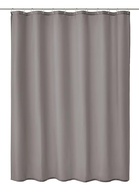 Kleine Wolke Kito slate grey polyester shower curtain